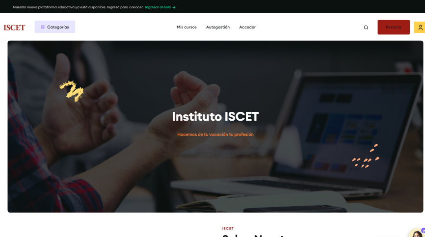 Campus del Instituto ISCET